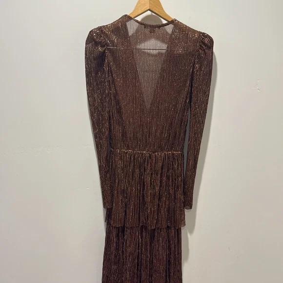 SABINA MUSAYEV CARRY DRESS bronze - Picture 6 of 11